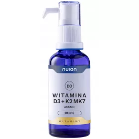   Vitamin D3K2MK7 Nahrungsergänzungsmittel von Puromedica, 4000 IU, 50 ml - 380 Dosen