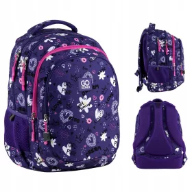   Stylischer und Praktischer Schulrucksack für Mädchen - GoPack GO25-162M-3