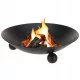  Großer Gusseisenkamin aus Metall für den Garten, für Grillfeuer, 57 cm