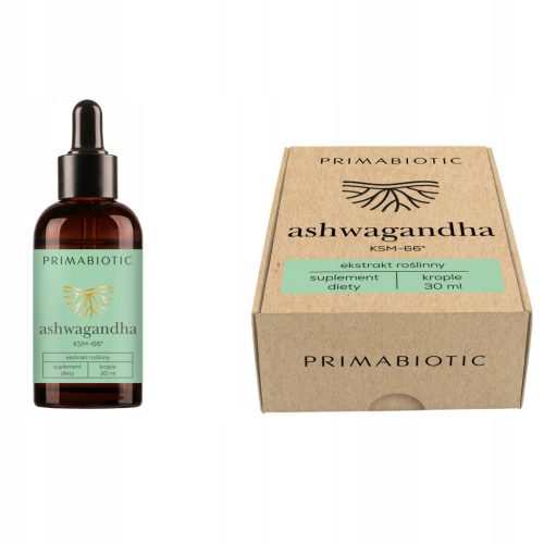 PRIMABIOTIC ASHWAGANDHA Tropfen 30 ml - Natürlicher Stressabbau und Schlafunterstützung