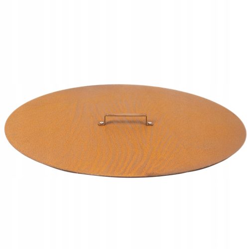  Deckel 101 cm Corten Dickstahl mit Griff