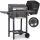  Berdsen BD-892 Holzkohlegrill mit Abdeckung, Schwarz