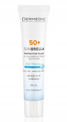 DERMEDIC SUNBRELLA Mattierende Schutzcreme SPF 50+ PPD 30 - 40ml