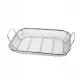  TRAGBARER GRILL GRILLPFANNE ZUM BRATEN VON FISCH MIT KORB