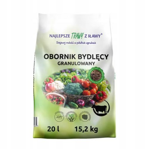 Granulierter Rindermist 20L Naturdünger für Gemüsegarten Biopon