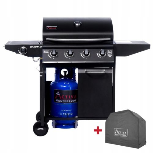  Gasgrillwagen Activa DAKOTA III 12,8 + 3,2 kW Activa Mastercook