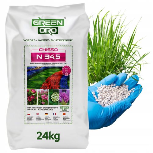  AMMONIUMNITRAT-DÜNGER FÜR RASEN 24KG FÜR START CHISSO N 34.5 RASENDÜNGER