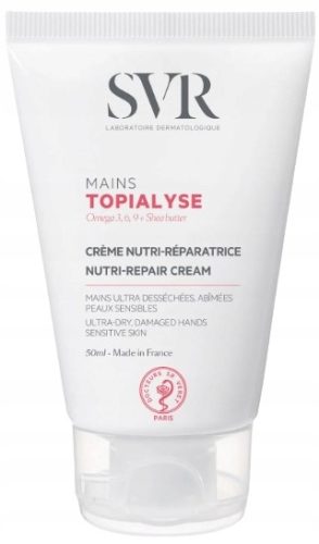 Topialyse Mains: Intensiver Handcreme für trockene und beschädigte Haut, 50 ml