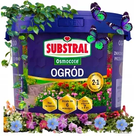    OSMOCOTE SUBSTRAL DÜNGER 2IN1 FLOWER STORM LANGWIRKEND FÜR DEN GARTEN 14,5 KG