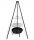  Grillstativ zum Grillen Lagerfeuer Garten Feuerstelle Camping Picknick
