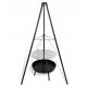  Grillstativ zum Grillen Lagerfeuer Garten Feuerstelle Camping Picknick