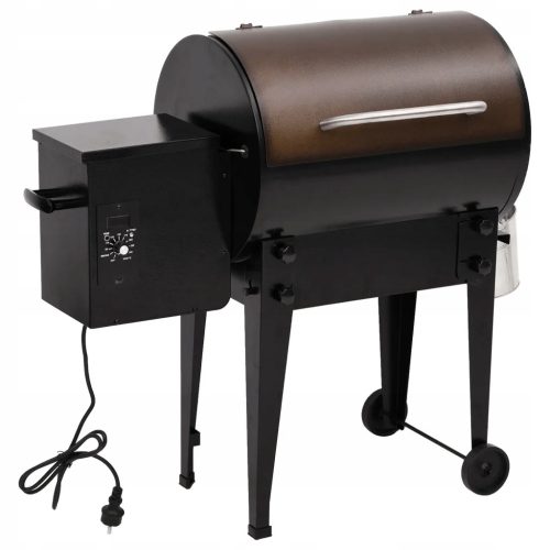  Pelletgrill, schwarz, 94 cm, Eisen