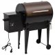  Pelletgrill, schwarz, 94 cm, Eisen