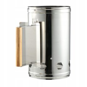  BBQ FEUEREIMER CAMPING ZUBEHÖR HOLZKOHLEKOCHER