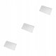  3er Set Grillgitter Rechteckig Ersatz Poliert Grill