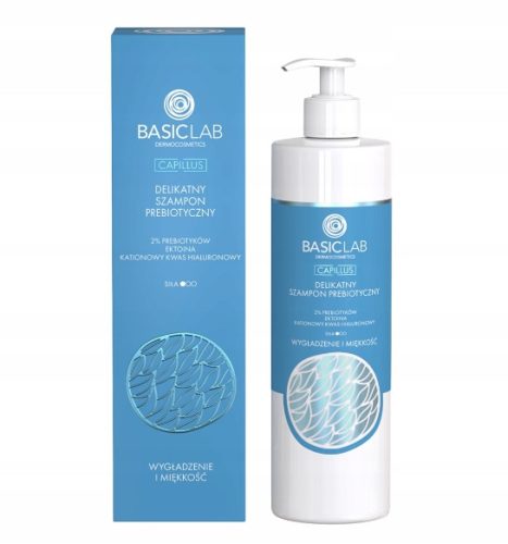 BasicLab Sanftes Shampoo für raues und brüchiges Haar, 300 ml