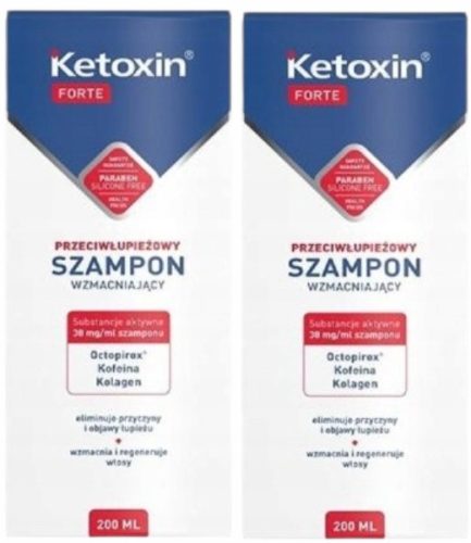 Ketoxin Forte Przeciwłupieżowy Szampon Wzmacniający 200 ml