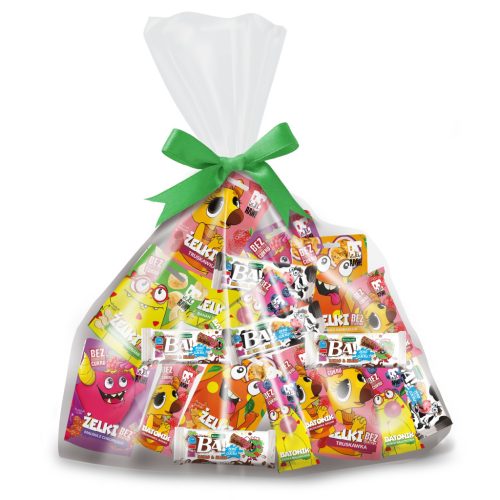BeRAW Kids & Ba! Kids: Süßigkeiten- und Snackset für Kinder, 21 Stück, zuckerfrei