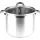 Edelstahl Kochtopf 20L für Induktion und Gas, Ø35 cm mit Innenskalierung