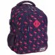 Schulrucksack für Mädchen mit Flamingo-Design und Reflektoren von HASH Astra