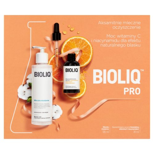 Bioliq PRO Reinigungsmilch und Serum Set mit photostabiler Vitamin C
