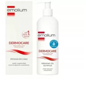   Emolium Dermocare Cremiges Waschgel für sensible Haut, ab dem 1. Lebensmonat, 400ml