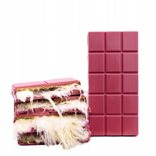 Exklusive Dubai Schokolade mit Pistazienfüllung & Halva-Strähnen von Callebaut
