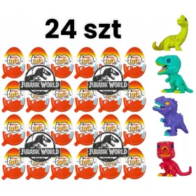 Kinder Joy Jurassic World Überraschungseier - 24 Stück
