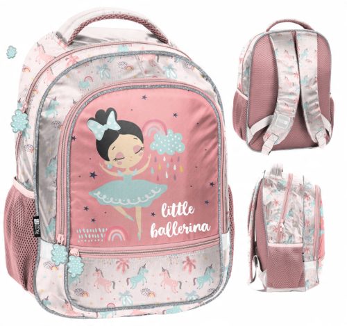 Schulrucksack für Mädchen mit Balletttänzerin von Paso