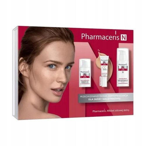Pharmaceris N Anti-Aging Hautpflegeset mit Hyaluronsäure und Vitamin C
