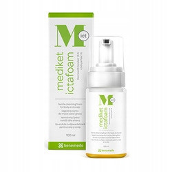 Mediket Ictafoam Pflegeschaum für Haut und Kopfhaut 100ml
