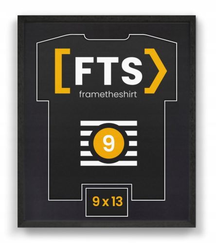 Ramka BASIC - Selbstmontierbarer Shirt-Rahmen mit Fotofenster für Sporterinnerungen