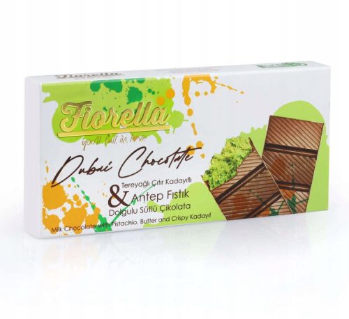 Fiorella Luxus-Schokoladen aus Dubai im Doppelset 2x200g – Perfekt als Geschenk!