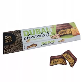   Delicadore Dubai Style Schokolade mit Pistazien und Kadayif Gebäck 70g
