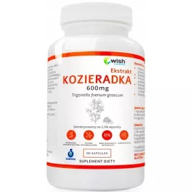   WISH PHARMACEUTICAL® Bockshornklee-Extrakt 600mg - 90 Vegane Kapseln