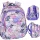 Coolpack Jerry Schulrucksack für Mädchen 1-3 Klasse - Weißer Hase
