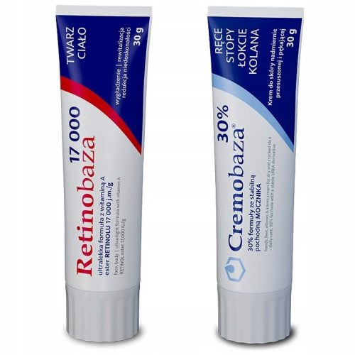 Retinobaza 17000 & Cremobaza 30% - Intensivpflege für trockene und rissige Haut