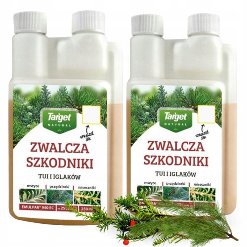 Emulpar 940 EC Set 2 x 250 ml - Natürliches und sicheres Insektenschutzmittel für Tujen und Nadelhölzer