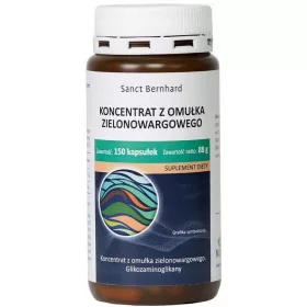   Koncentrat z omułka zielonowargowego Sanct Bernhard 150 kapsułek