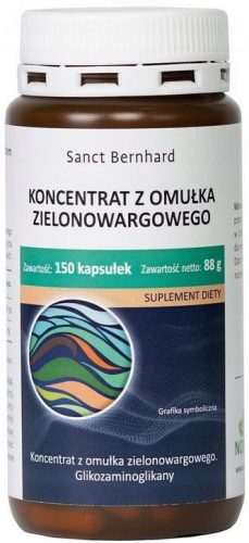 Koncentrat z omułka zielonowargowego Sanct Bernhard 150 kapsułek