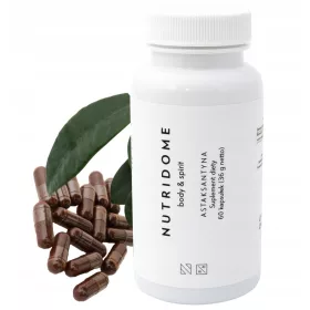   Astaxanthin Extrakt aus Haematococcus pluvialis Algen - Nutridome 60 Kapseln