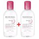 Bioderma Sensibio H2O Mizellenwasser zur Gesichtsreinigung und Make-Up-Entfernung 2x250ml
