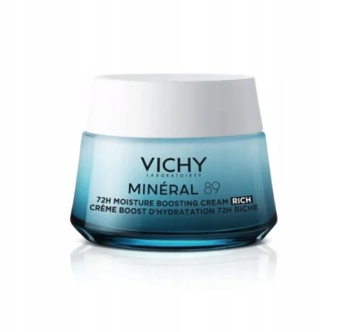 VICHY Mineral 89 Reichhaltige Feuchtigkeitscreme 50 ml für trockene Haut
