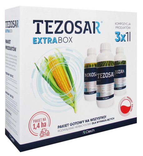 Tezosar Extra Box – Komplettes Herbizid-Set für Mais, inklusive Nikosar