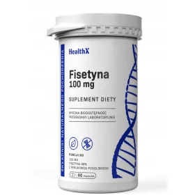 HealthX Fisetin 98% - 60 Kapseln für antioxidativen Schutz