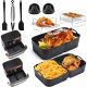 14-teiliges Zubehörset für Ninja Foodi Flexdrawer Dual Air Fryer, Perfekt für Vielseitiges Kochen