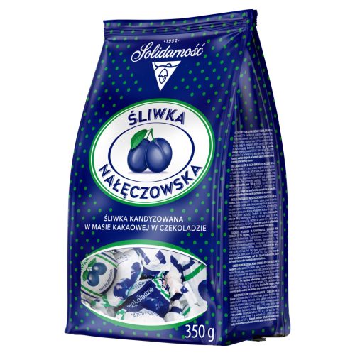 Solidarność Nałęczowska Pflaumen in Kakaomasse und Schokolade, 350g