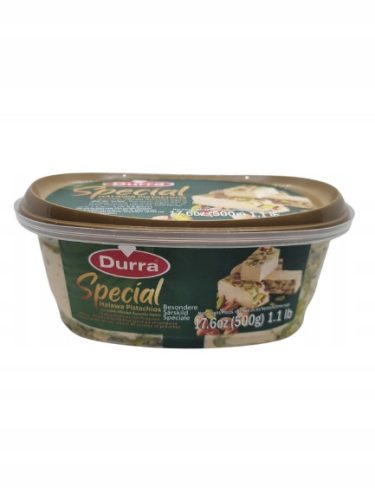 Al Durra Spezial Pistazienhalva - Exquisiter Nahöstlicher Dessertgenuss, 500g