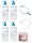 Bioderma Atoderm Creme Ultra: Intensiv Pflegendes Creme-Set 4x 500ml + Gratis Armbänder