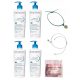 Bioderma Atoderm Creme Ultra: Intensiv Pflegendes Creme-Set 4x 500ml + Gratis Armbänder